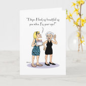 Lief 75e verjaardag kaart (Gele Bloem)