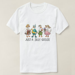 Lief Aangekleed | Grappige Gans Squad Illustratie T-shirt