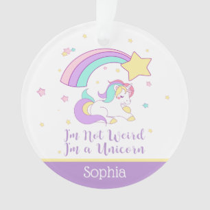 Lief Aangepast Gepersonaliseerd Magisch Regenboog  Ornament