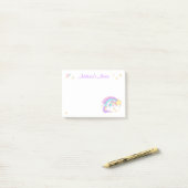 Lief Aangepast Gepersonaliseerd Magisch Regenboog  Post-it® Notes (Op bureau)