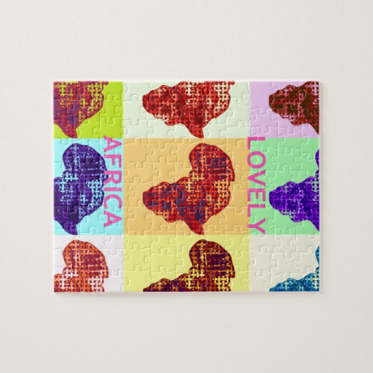 LIEF AFRIKA LEGPUZZEL (Horizontaal)