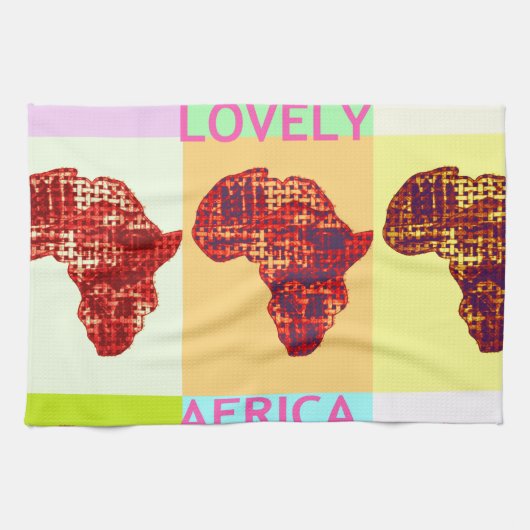LIEF AFRIKA THEEDOEK (Horizontaal)