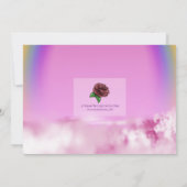 Lief Afrikaans Amerikaans Fairy Verjaardagsfeest Kaart (Achterkant)