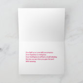 Lief Afrikaans Amerikaans meisje verjaardag Kaart (Binnen)