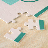 Lief alfabet letter "E" Olifant Legpuzzel (Zijkant)