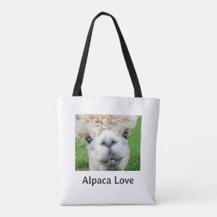 Lief Alpaca-foto Tote Bag