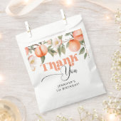 Lief als een perzik verjaardag dank u bedankzakje (Geknipt)
