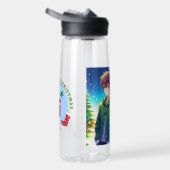 Lief Anime Koppel Kerstmis Waterfles (Rechts)