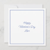 Lief Anime Thema Gepersonaliseerde Valentijnsdag Kaart (Achterkant)