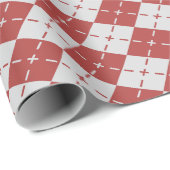 Lief artistiek romantisch vrolijk verjaardagsfeest cadeaupapier (Rol Hoek)