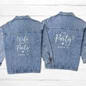 Lief Austin Bachelorette-feestje Denim Jacket