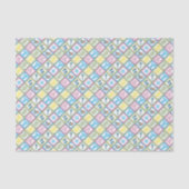 Lief Baby Boy Squares Tissuepapier (Voorkant)