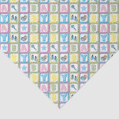 Lief Baby Boy Squares Tissuepapier (Detail)