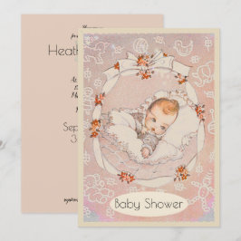 Lief Baby Meisje Baby shower Kaart