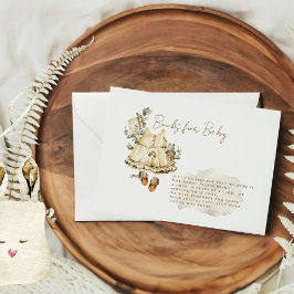 Lief Baby Meisje Boho Boeken Voor Baby Behuizing Informatiekaartje