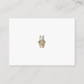 Lief Baby Meisje Boho Luier Raffle Behuizing Informatiekaartje (Achterkant)