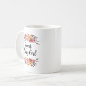 Lief Baby Meisje Geslacht onthullen Mok (Voorkant links)