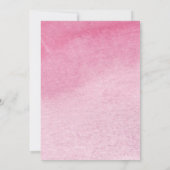 Lief Baby Meisje Roze Ballon Eerste Heilige Commun Kaart (Achterkant)