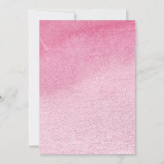 Lief Baby Meisje Roze Ballon Eerste Heilige Commun Kaart (Achterkant)