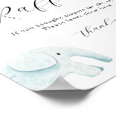 Lief  Baby Speelgoed Luier Raffle Teken Poster (Hoek)