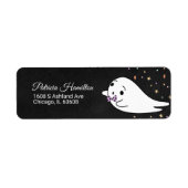 Lief Baby Spook Halloween Baby Shower Etiket (Voorkant)