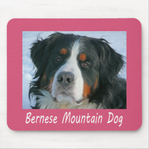 Lief Bernese Mountain Puppy Hond Roze Muismat