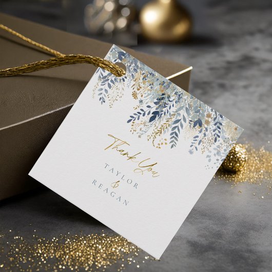 Lief Bloemen Bruiloft Dank u ID1045 Bedankjes Labels