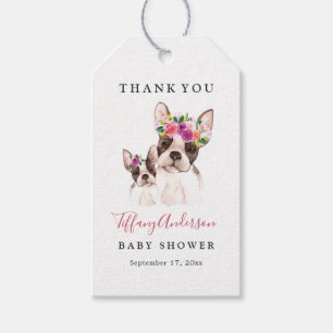 Lief Boston mam en Baby bloemig Baby shower Labels Cadeaulabel