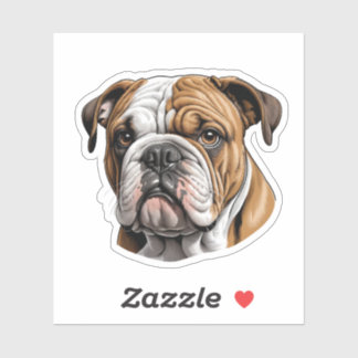 Lief Bulldog Sticker – Cadeau voor Hondenliefhebbe