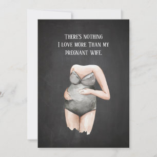 Lief cadeau voor zwangere vrouw met citaat feestdagenkaart