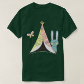 Lief Camping Konijn T-shirt (Design voorkant)