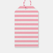 Lief citroen roze meisjes verjaardagsfeest cadeaulabel (Achterkant)