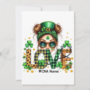 Lief CNA-verpleegster Gezondheidszorg St. Patrick' Kaart