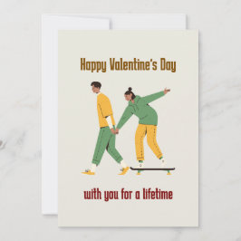 Lief Coppelings Valentijnsdag Feestdagenkaart