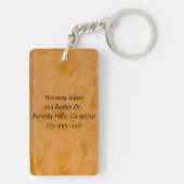 Lief Cosmetoloog Sleutelhanger (achterkant)