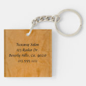 Lief Cosmetoloog Sleutelhanger (Achterkant)