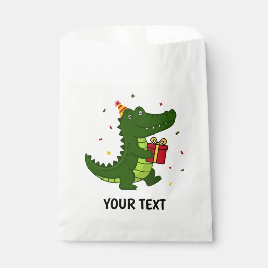 Lief Crocodillengeschenk Bedankzakje (Voorkant)