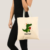 Lief Crocodillengeschenk Tote Bag (Voorkant (product))