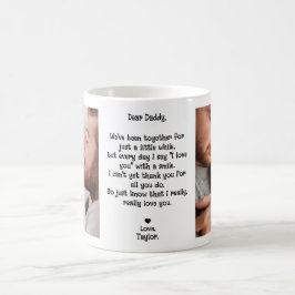 Lief dier papa gedicht 2-foto koffiemok