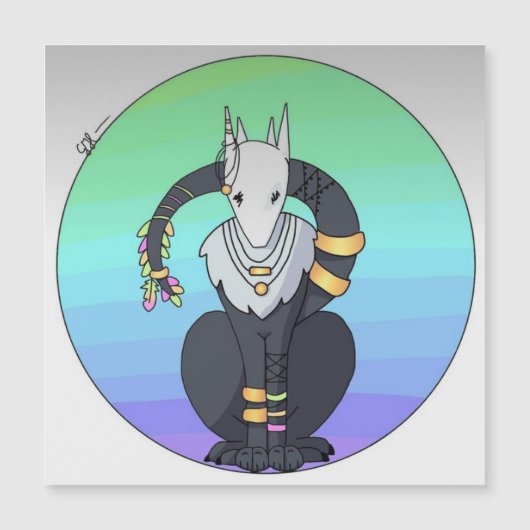 Lief diertje magneet (Voorkant)