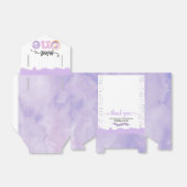 Lief Een Eerste Verjaardagsfeestje Favor Box Bedankdoosjes (Uitgevouwen)