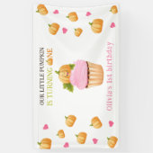 Lief een kleine pompoen spandoek (Verticaal)