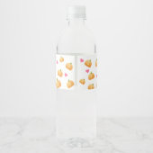 Lief een kleine pompoen waterfles etiket (Achterkant)