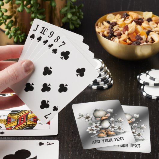 Lief Eendje Pokerkaarten (Insitu)