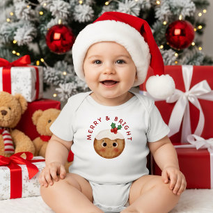 Lief en helder leuk kerst T-shirt voor peuters