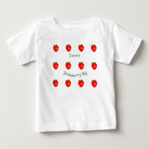 Lief en Lekker 'Zoete Aardbei Kind' Top / Shirt