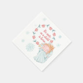 Lief engel Kerstmis Servet (Hoek)