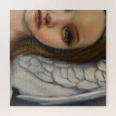 Lief engel meisje  legpuzzel (Horizontaal)