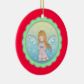 Lief engelornament keramisch ornament (Rechts)