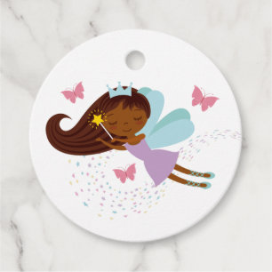Lief Faerie Prinses Meisjes Verjaardag Bedankjes Labels